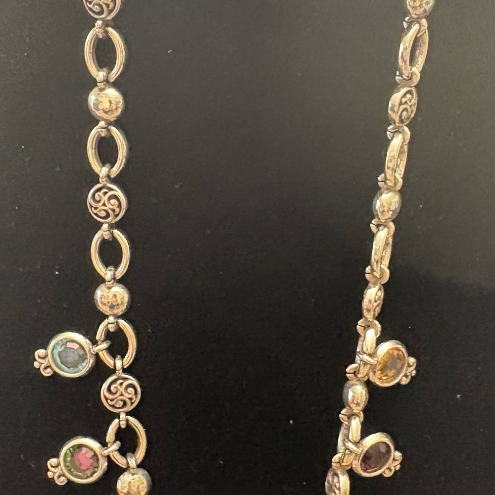 Brighton Multicolor Stone Accent Gold-Tone Women’s Necklace